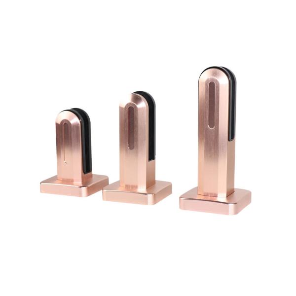 Simple Design Aluminum Glass Spigot Balustrade for Flooring Mounting in Swimming Pool