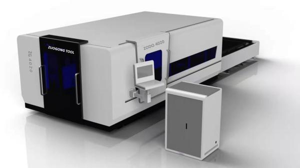 closed type 1000w-6000w metal fiber laser cutting machine