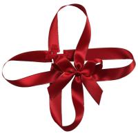 ISO9001 Arcs cadeaux élastiques Arcs à ruban personnalisés avec boucle élastique