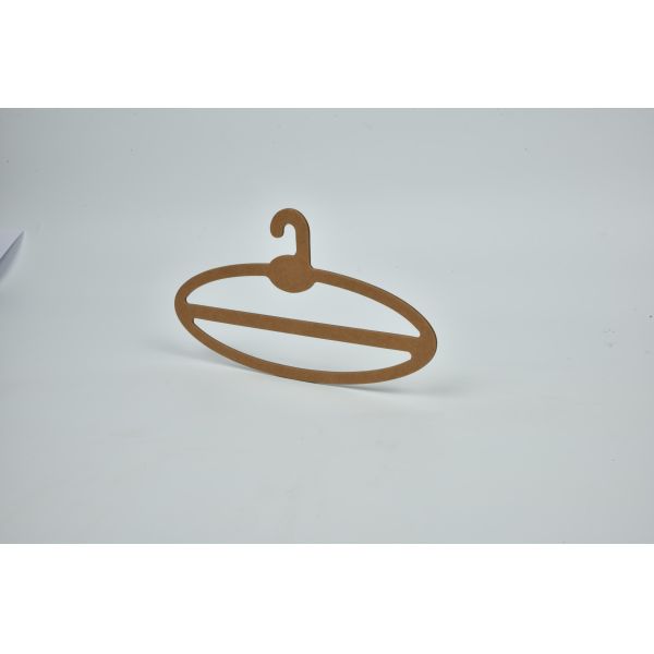 OEM Logo Cardboard Scarf Hangers Customizable Size Recycled Paper Hangers