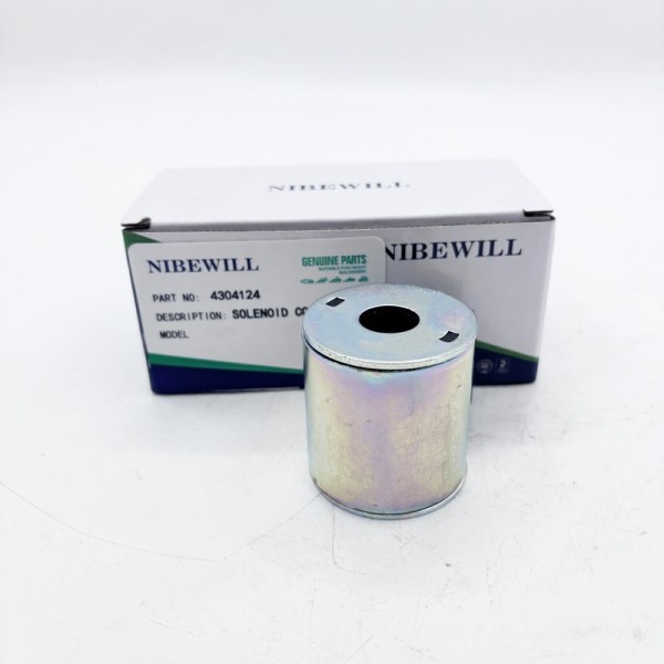 12V / 24V Solenoid Valve Coil OEM and New with 3-18 Month Warranty for Hitachi EX40 EX45 Excavator