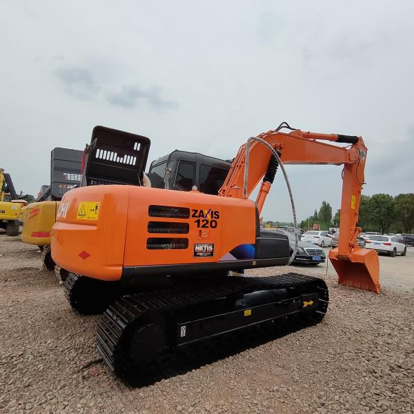 8140 мм Использованный экскаватор Hitachi Экскаватор Hitachi 120 с низким расходом топлива