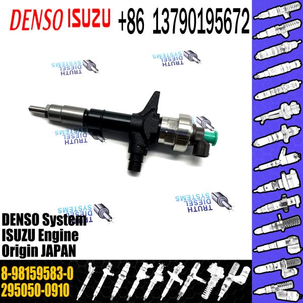 En gros injecteur de gazole 8981595830 8-98159583-0 pour le moteur 295050-0910 2950500910 d'ISUZU 4JK1