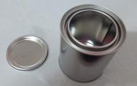 Peinture claire vide Pail Bucket With Lid en métal de 1 gallon