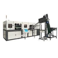 Pequena máquina de fazer garrafas de plástico semiautomática 500ml máquina de sopro de animais 6 cavidade equipamento de sopro de garrafas de alta velocidade, servo automático 2l máquina de moldagem de sopro