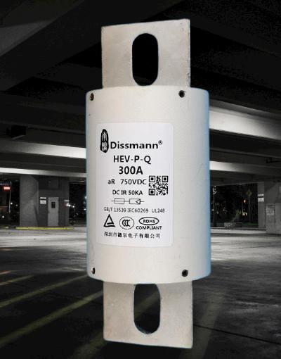 Fusíveis de energia industrial 600A 1000VDC, fusível de alta corrente de bateria EV