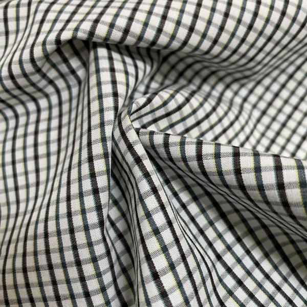 100% Cotton 105GSM Yarn Dyed Fabric 50X50 Yarn Count