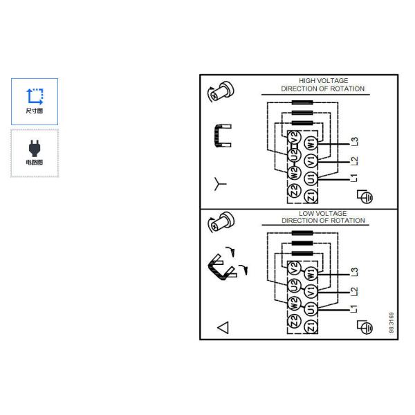 Grundfos TP 25-90/2 Pompes à conduites à un étage