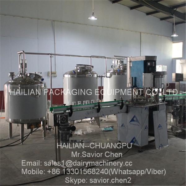 1000 L planta de la máquina del pasteurizador de la leche del equipo de la elaboración de la leche