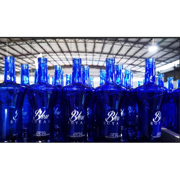 Наградное замороженное уникальное покрытое полное стеклянной бутылки водки XO бутылок ликера