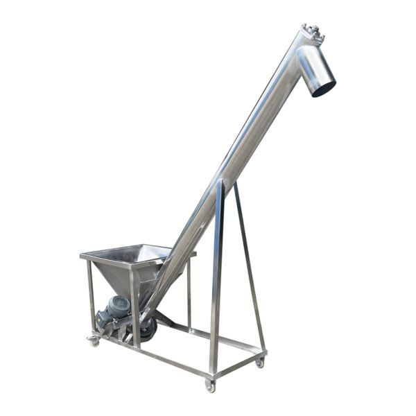 Stainless Steel Heat Resistant Screw Conveyor and Auger Feeder with Customized Vertical Elevator