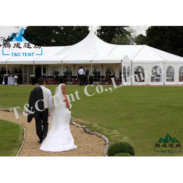 Luxury Outside Event Tents Tear Resistant For Large Celebration And Wedding Party