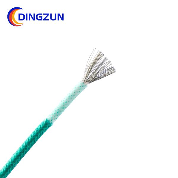 A fibra de vidro elétrica da isolação da borracha de silicone UL3075 trançou o fio para a iluminação