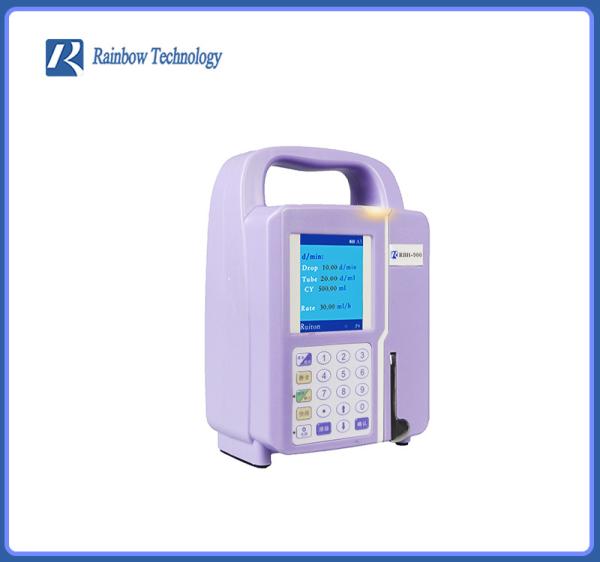 Automatic Hospital Feeding Pump 1.20KG Light Weight Double Bubble Alarm