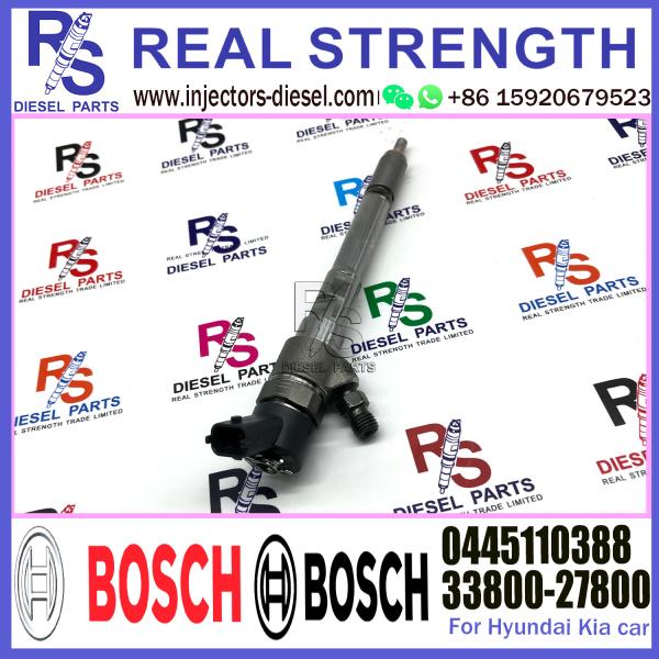 Инжектор 0445110388 впрыскивающего насоса инжектора 0445110387 топлива коллектора системы впрыска топлива дизельные новый дизельный для Kia Carens IV