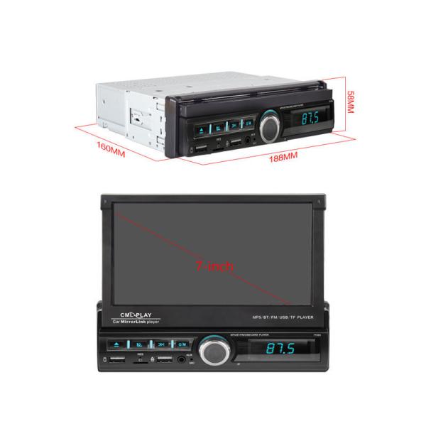USB MP3 MMC WMA Car MP5 Player 1 Din Car Radio Autoradio Car Stereo