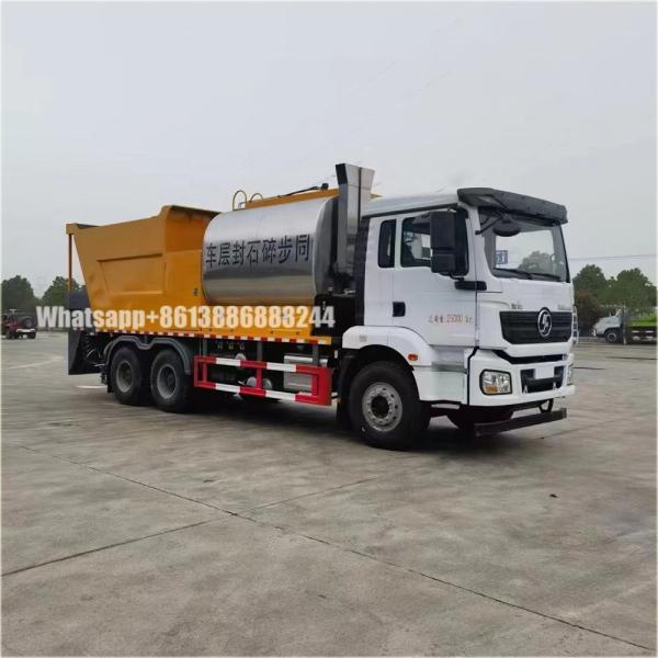 SHACMAN  3000L  6*4  Asphalt Spilling Truck   Synchronous Gravel Sealing Truck