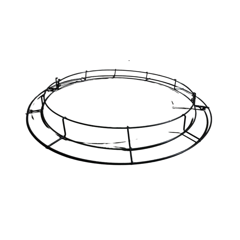 Iron Large Wire Wreath Frame Corrosion Resistant For Industrial