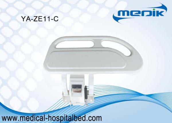 Locked Medical Bed Safety Rail Automatic Folding Down For ICU Bed