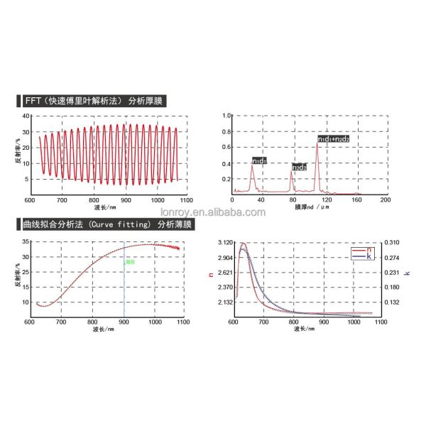 Reflective Film Thickness Meter Optical Constants Tester Film Thickness Uniformity Test Machine