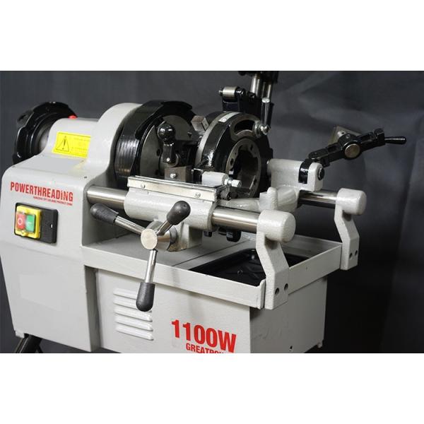 ZT-65BF Automatic Electric Pipe Threader 1/2-2 1/2 Inch 1100W 30RPM CE ISO Heavy Duty Threading Machine for Plumbing