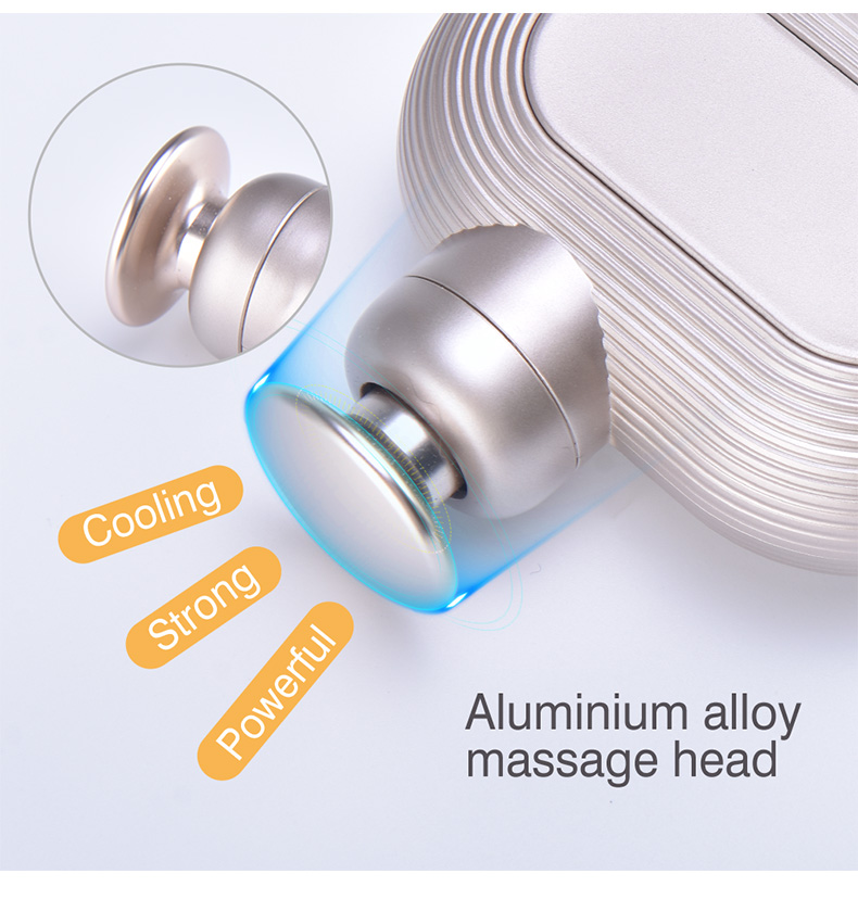 4 Speed Percussion Massage Gun Brushless Mini  Pocket Force Palm Size Massager Gun