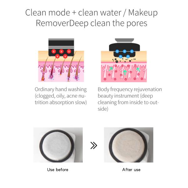 Massager стороны подъема иона прибора красоты фотона EMS RF для морщинок