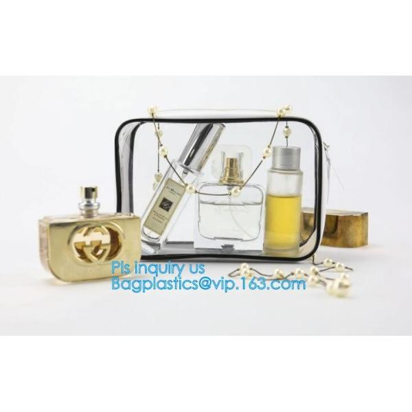 Cosmetic Bag Make up Organizer Bag Waterproof PVC Makeup Bag, travel clear pvc makeup bag cosmetic bag, vacation beach p