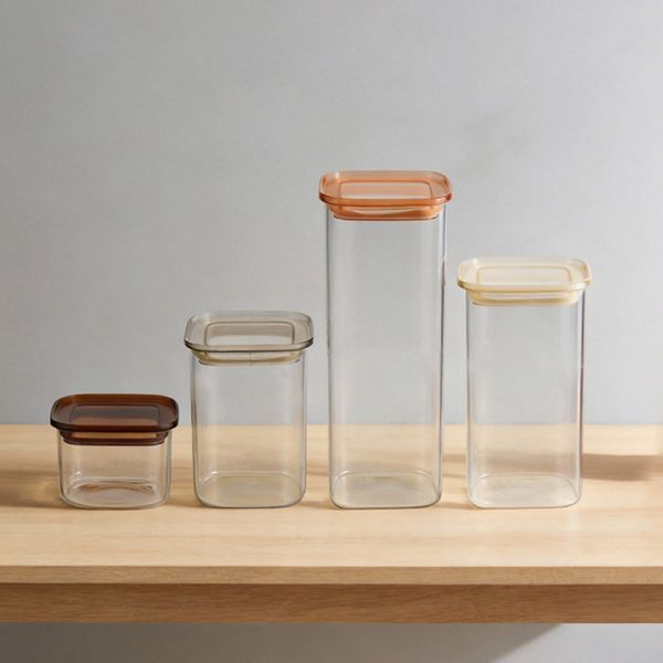 BPA-free borosilicate glass jar with lid for Small-to-Medium Trading Companies & Overseas Distributors