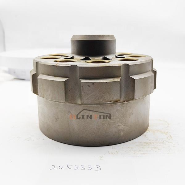 Construction Works ZX330 ZX350 Excavator Travel Motor Cylinder Block Part No 2053333