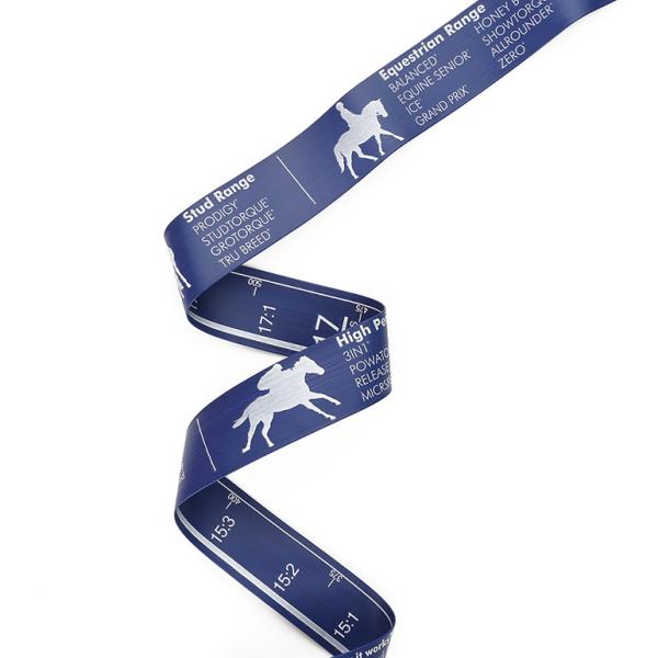 A medição animal do peso do PVC grava uma cor de 20 azuis marinhos das mãos para o pônei dos cavalos