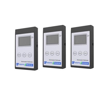 Verificador estático eletrostático Handheld de Digitas LCD do medidor do campo