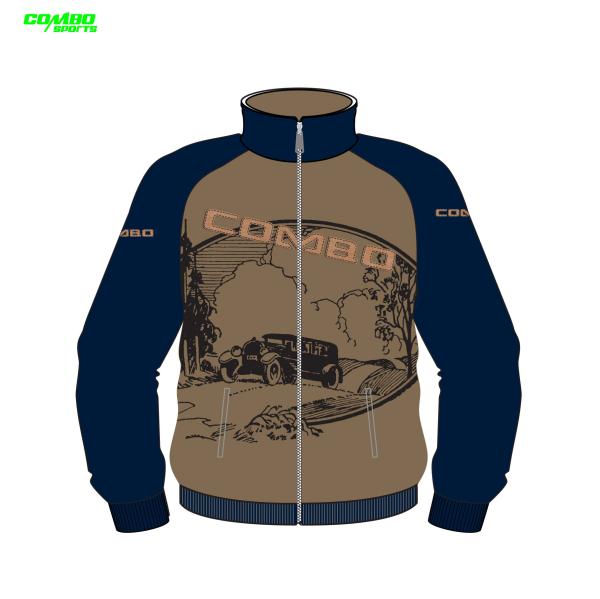 Winter Polyester Waterproof Sports Training Jacket For Men 4-14cm Size
