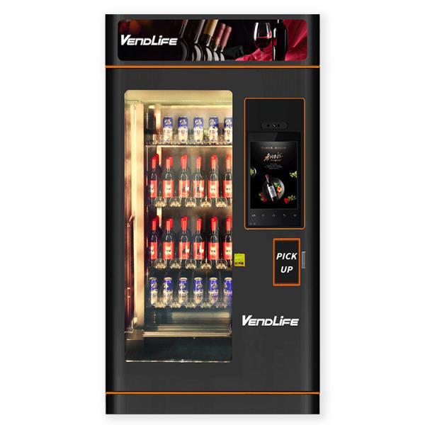máquinas de venda automática do vinho 220V, 900W Moet Alcoholic Drink Vending Machine