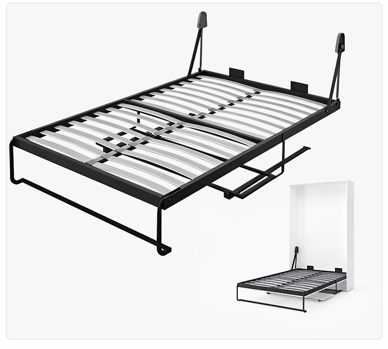 Hardware Accessories for Modern Furniture Desk Murphy Wall Bed Frame Space-saving Hidden Bed for Small Houses