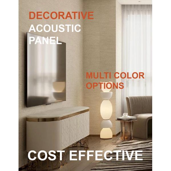 12 мм толстые декоративные ПЭТ акустические панели для детских садов снижают шум