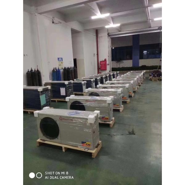 Wall Mounted Meeting Air Source Heat Pump 1 mm Copper Thick High Efficient