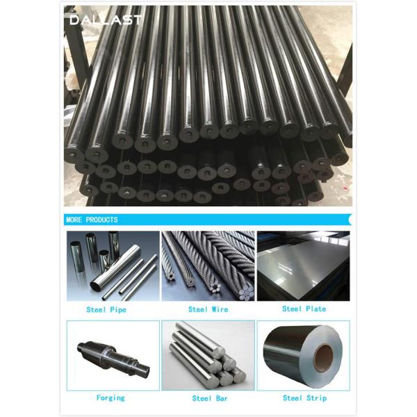 RoHS Chrome Plated Steel Rod , Hydraulic Cylinder Rod Quenched / Tempered SS