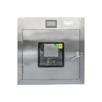 Boîte de passe de salle blanche en acier inoxydable avec verrou électronique