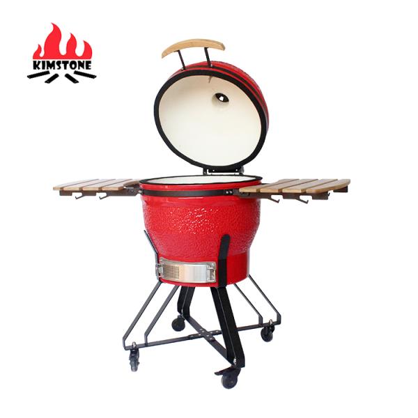 KIMSTONE the Most Popular of 22 Inch OUTDOOR  Kamado Kitchen Restaurant Charcoal Griller