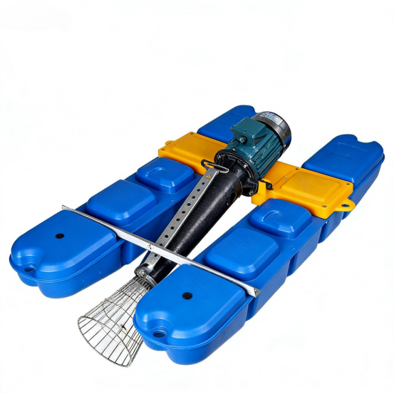 Automatic Jet Ejection Structure Paddle Wheel Aerator For Aquaculture Pond