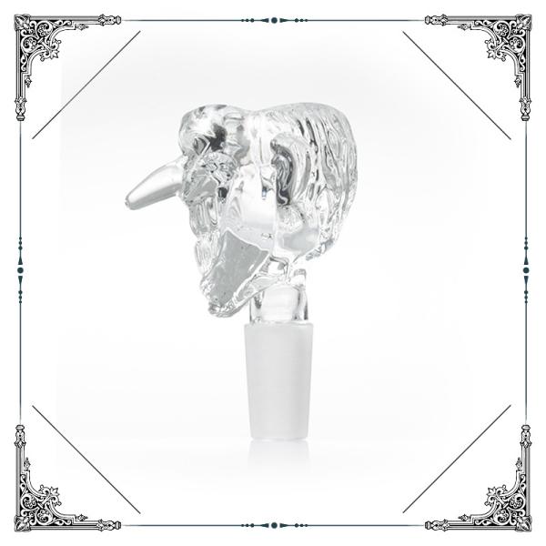 14MM 18MM Thickening Skull Bowl Glass Water Pipe Accessories