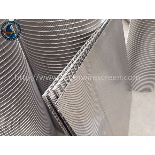 Johnson Vee Wire Flat 0.025mm Continuous Slot Screen