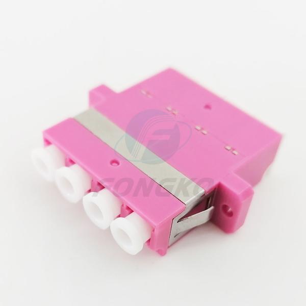 Cabo OM4 multimodo do acoplador de Rose Quad Lc To Lc ao adaptador da fibra ótica