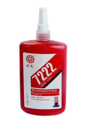7222 Reemplaçador de filamentos azuis tixotrópicos anaeróbios de resistência média Loct. 222