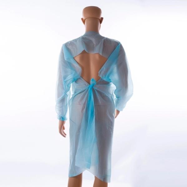 Disposable Plastic Gown White CPE Gown
