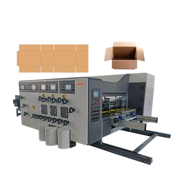 3 Color Digital Box Printing Machine For Corrugated Carton Box Pizza Box