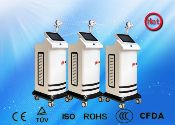 Vertical Diode Laser Hair Removal Machine 755nm 808nm 1064nm Available