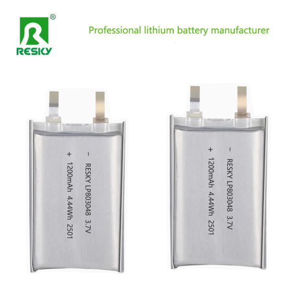 OEM 3.7V 1200mAh Lithium Ion Polymer Battery Pack with 500 Cycles for Portable POS Devices