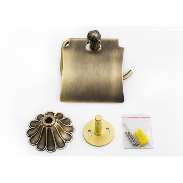 Special Design Bathroom Accessories Antique Toilet Paper Holder Brass Material
